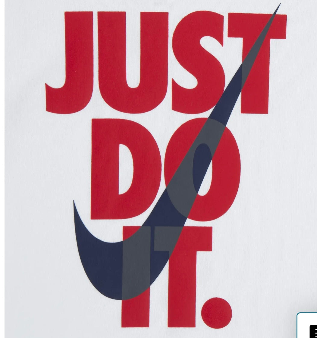 Nike “Just Do It.” T-shirt and Short Set