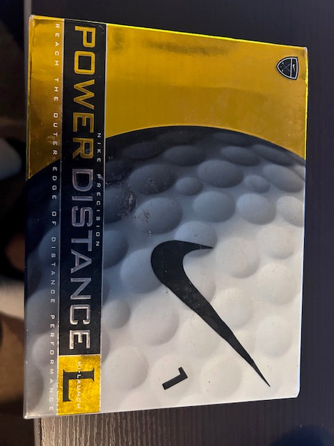 6 Nike golf balls power distance 2pk